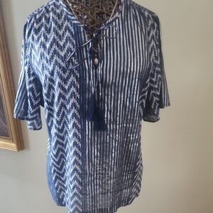 Soft Surroundings Blouse Top